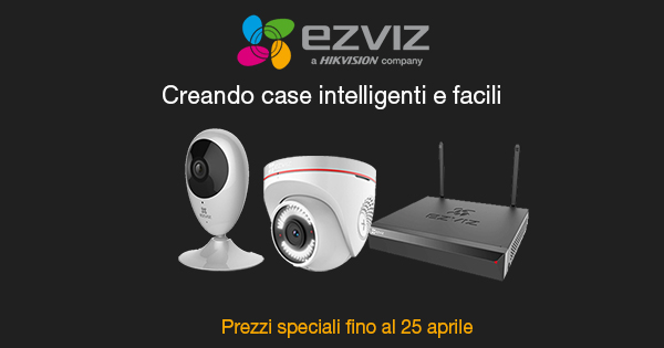 EZVIZ Il meglio per la sicurezza Smart Home